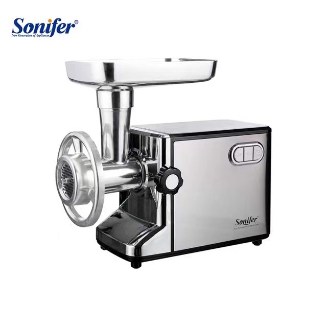 Sonifer SF-5001 Household High Powered 3000W Stainless Steel Electric Multifunctional Vegetable Meat Grinder and Sausage Maker