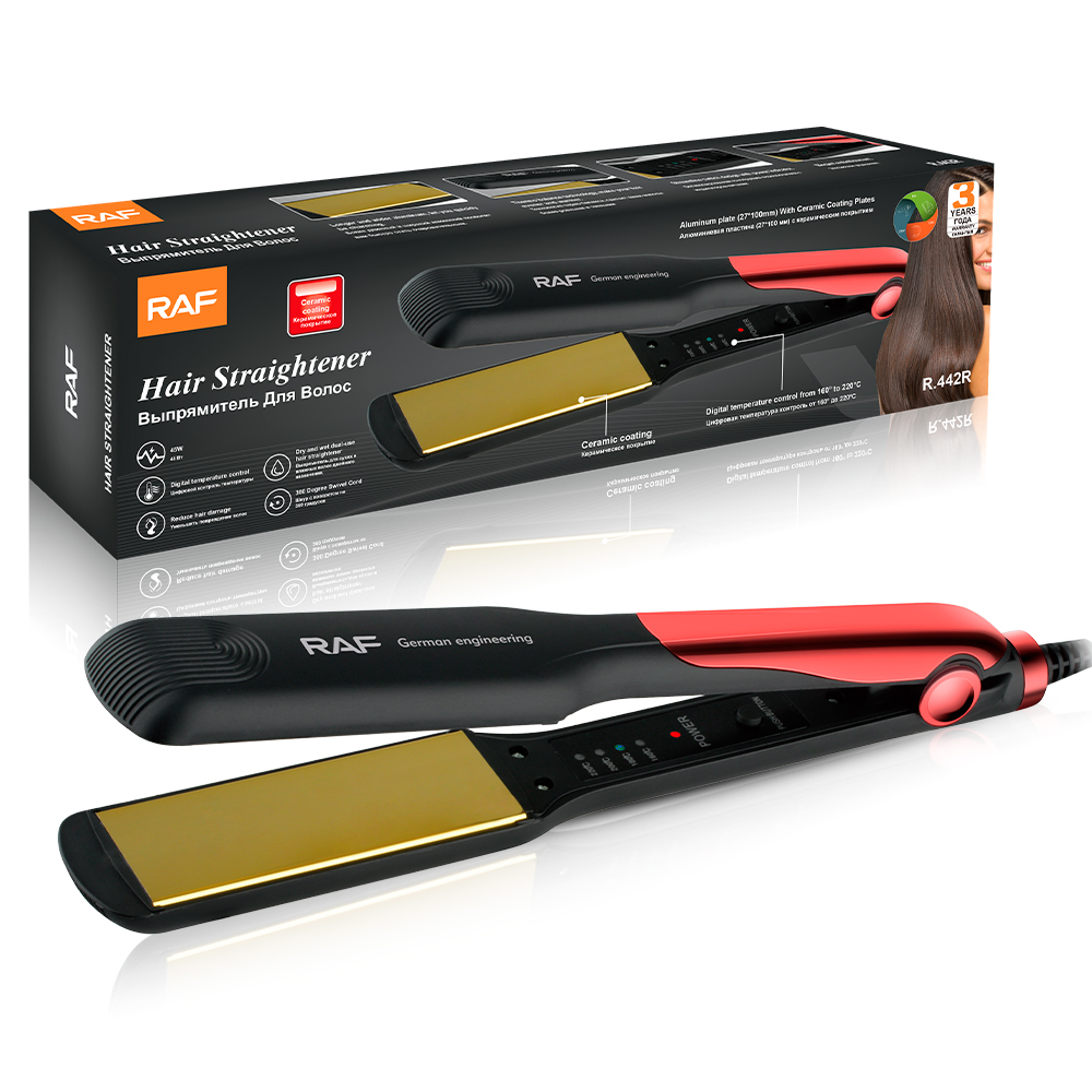 RAF Hair Straightener Dry & Wet Dual Saç Düzləşdiricisi