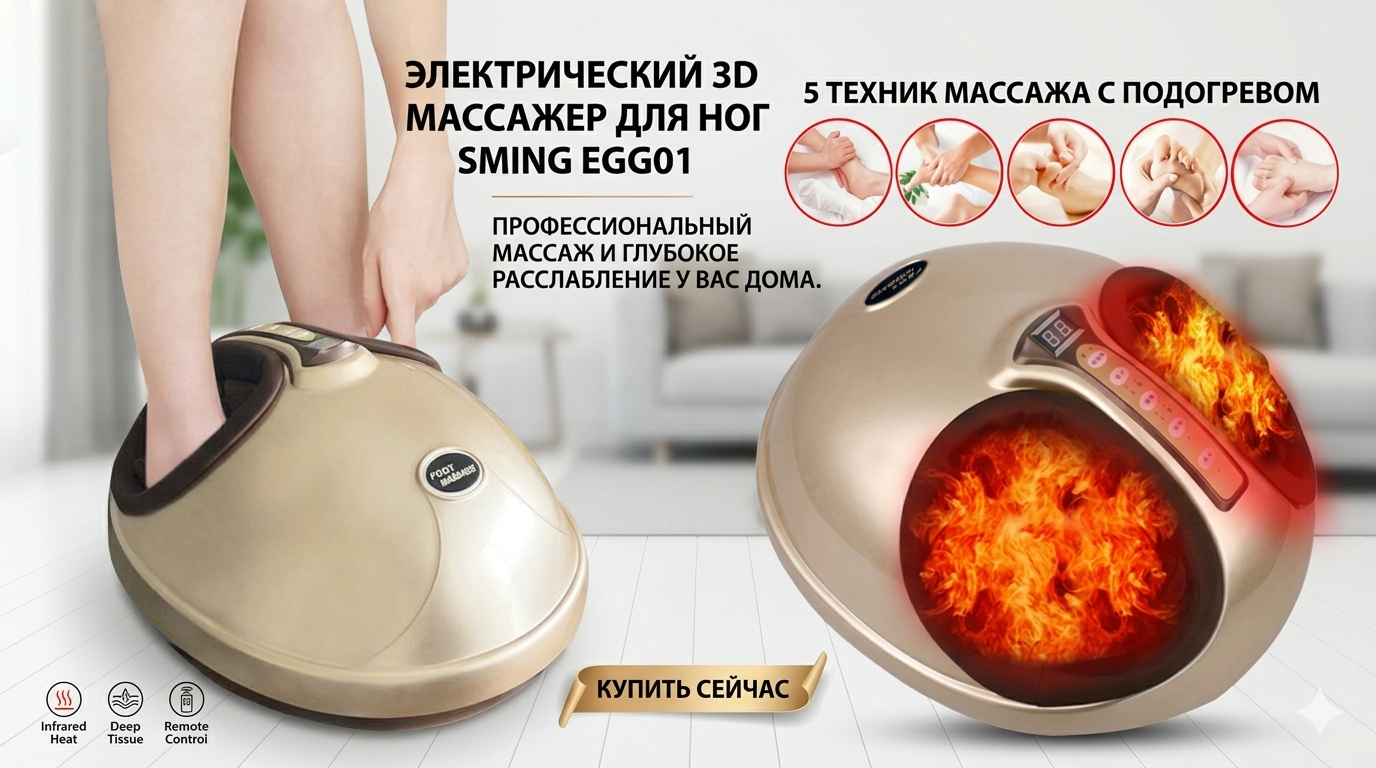 Ən Yaxşı Ayaq Masaj Aparatı Sming EGG01
