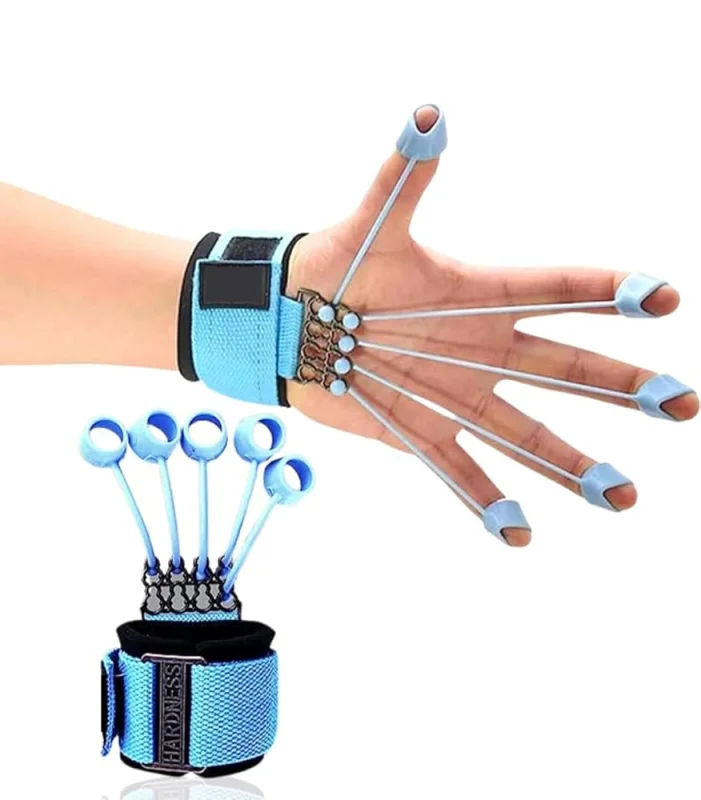 Expander with finger bracelet, various colors - WS1360