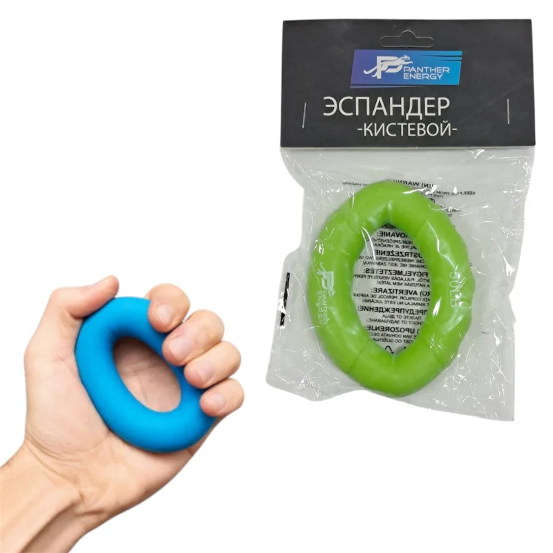 Əl üçün espander ellips, 50LB, yaşıl - WS1414