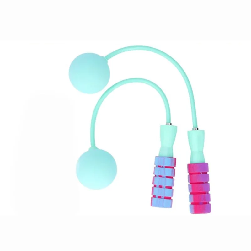 Skipping rope without string WS0299, 30 cm, green