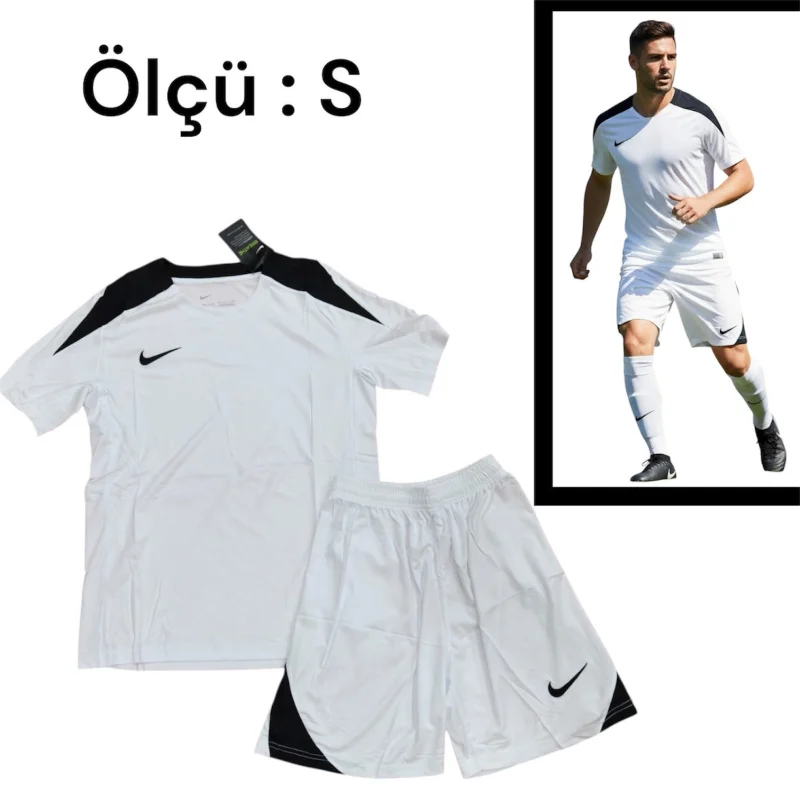 Tracksuit for fans WS1561, white, fabric, size S