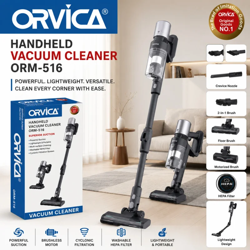 Simsiz vertikal tozsoran ORVICA ORM-516
