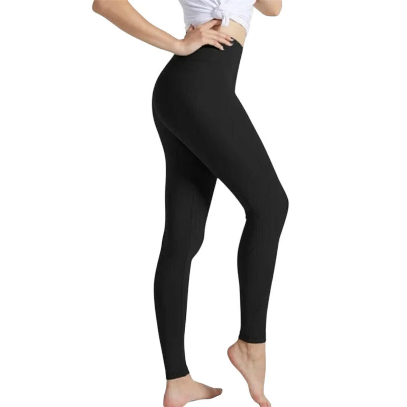 Bədii gimnastika üçün leqqins WS2155, qara, parça, ölçü 3XL