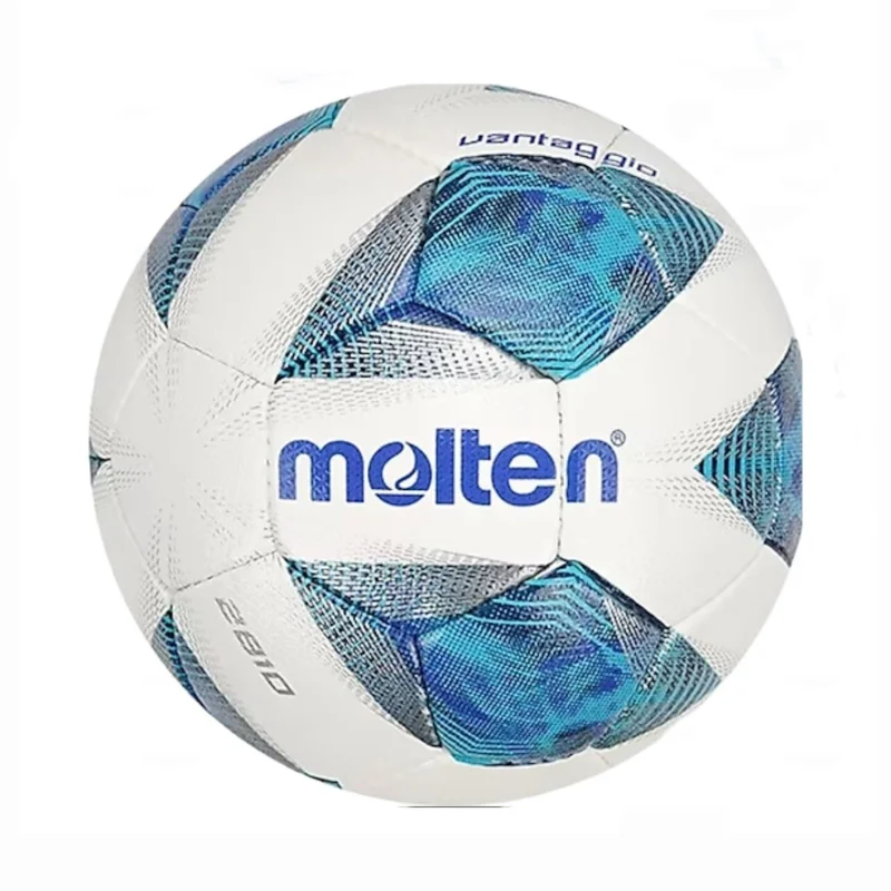 Soccer ball Molten F5A-2810, white/blue