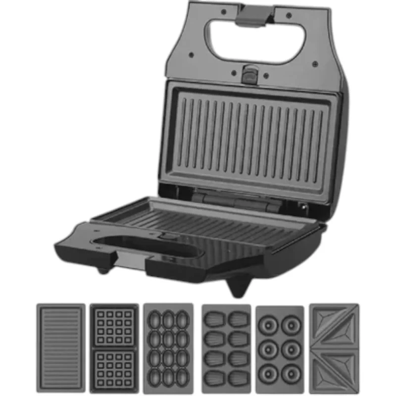 Toaster DSP KC1238, black-gray - wel130