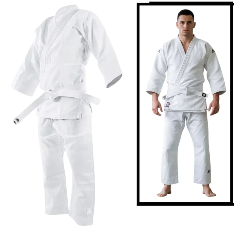 Kimono Adidas, white, 110 cm - WS2534_110