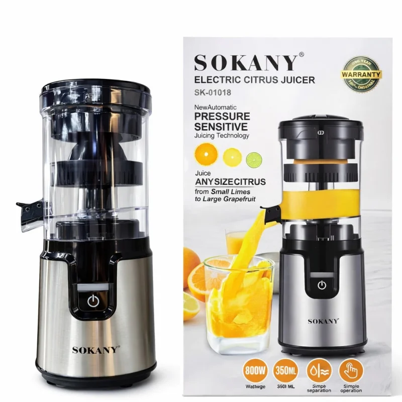 Соковыжималка Sokany SK-01018 800 Вт