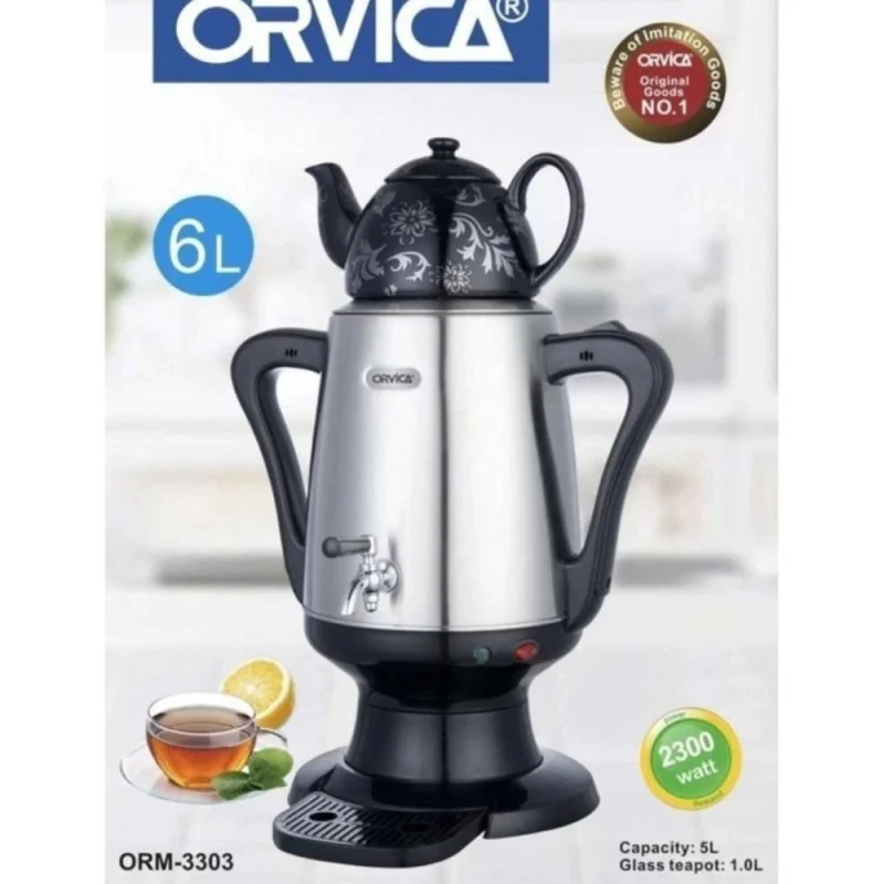 Samovar Orvica TECH_ORM-3303 5.0L + 1.0L Black
