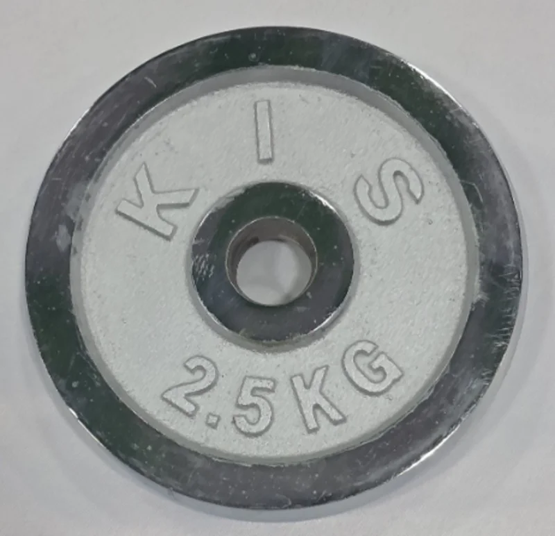 Barbell disc set Dumbbell, 2 x 2.5 kg, diameter 30 mm, 2 pieces - WS0893