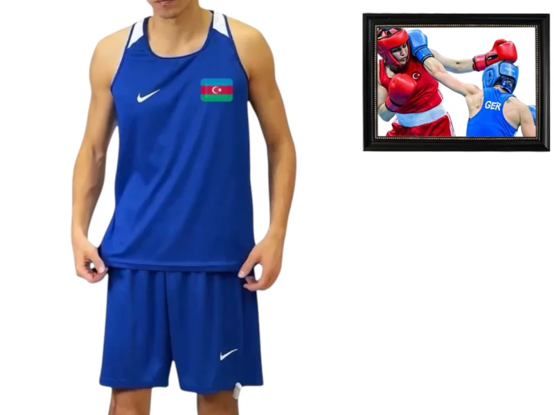 Boxing clothing set WS0958, blue, S, Nike