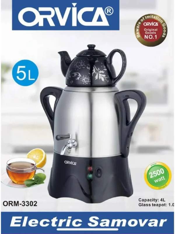 Электрический самовар Orvica ORM-3302-BLACK