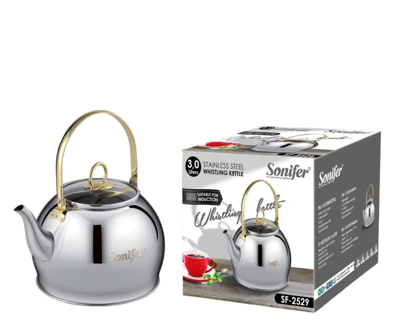 Kettle Sonifer SF-2529, stainless steel, silver, 3 l