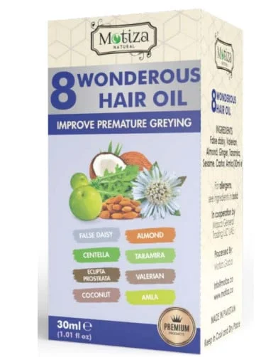 Motiza Natural 8 oil blend for hair 30 ml
