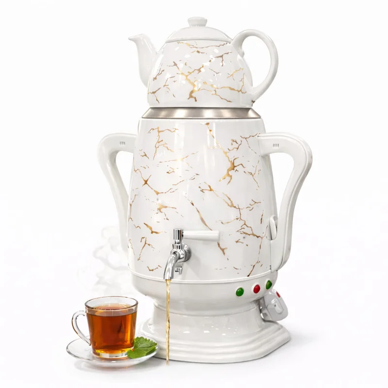 Samovar Orvica 5lt AZ-1127 Ağ