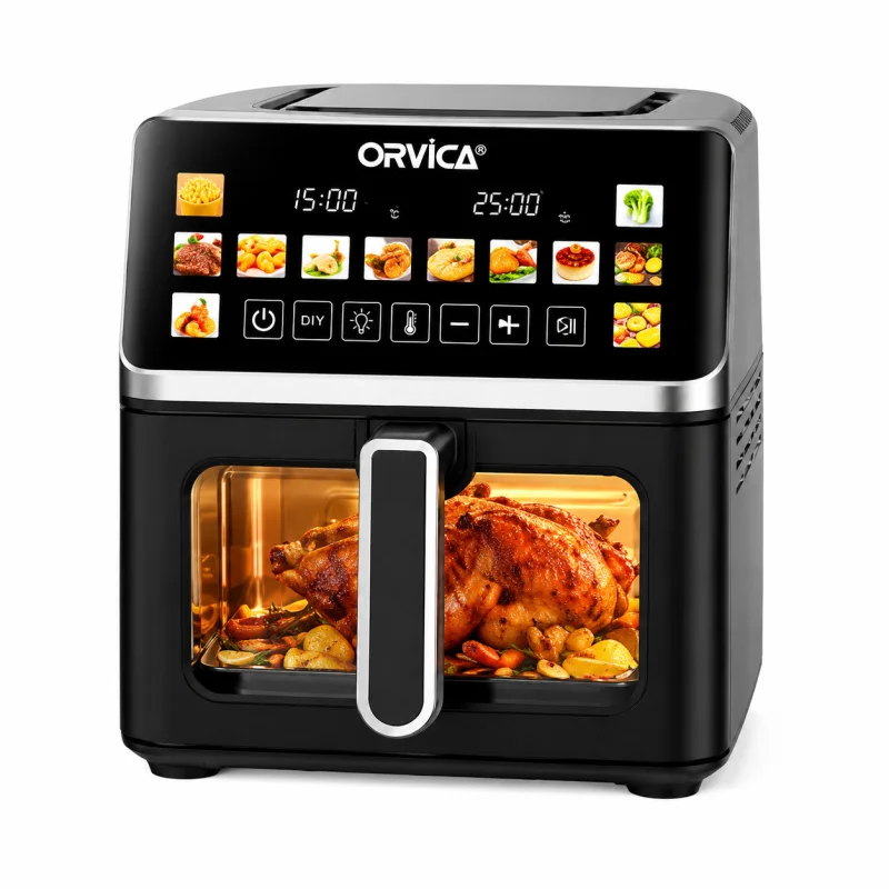 Aerofritür Orvica ORM-8871 3200 W qara.