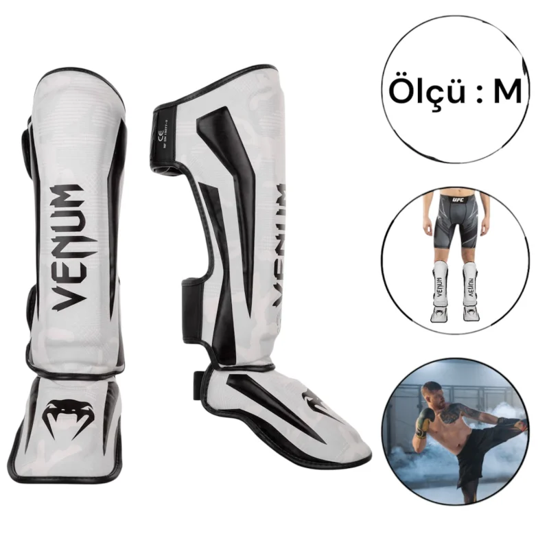 Boxing gloves Venum WS1214, white, size M