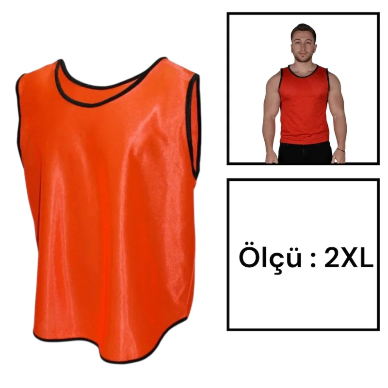 Football apron WS1697, red, size XXL
