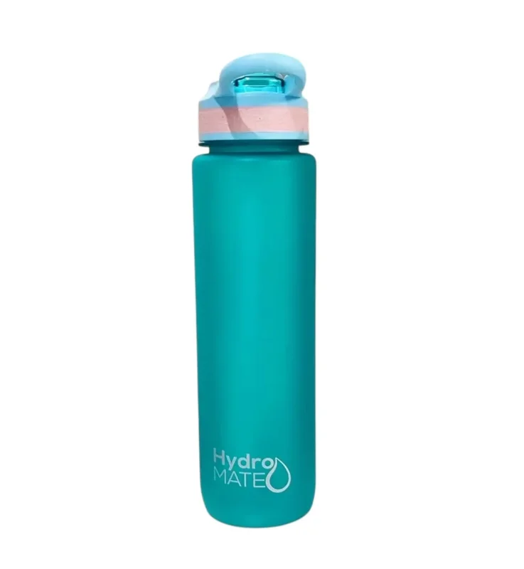 Sports water bottle WS1284, blue, 1000 ml