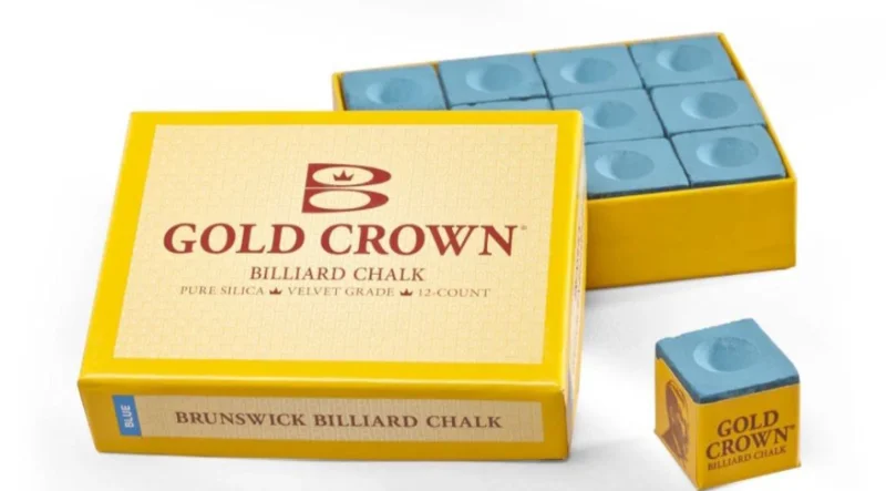 Bilyard təbaşiri Gold Grown, 12 əd