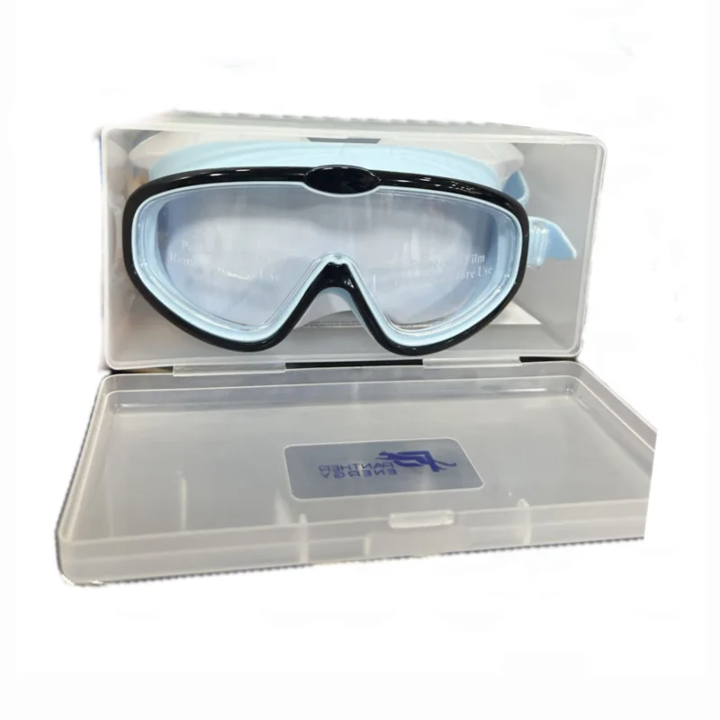 Swimming goggles Panther Energy 158AF, black/blue
