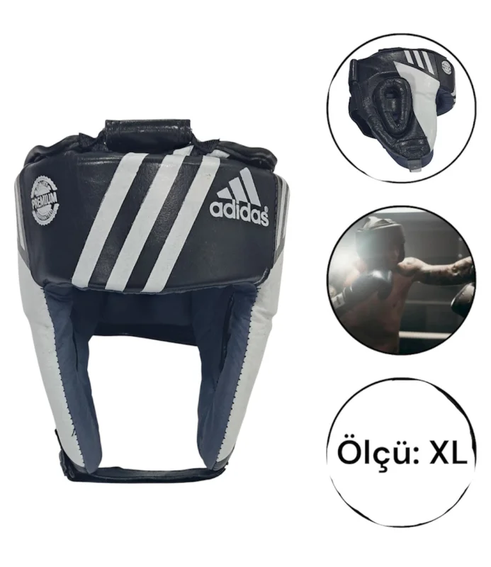 Protective helmet WS1158, leather, black, size XL