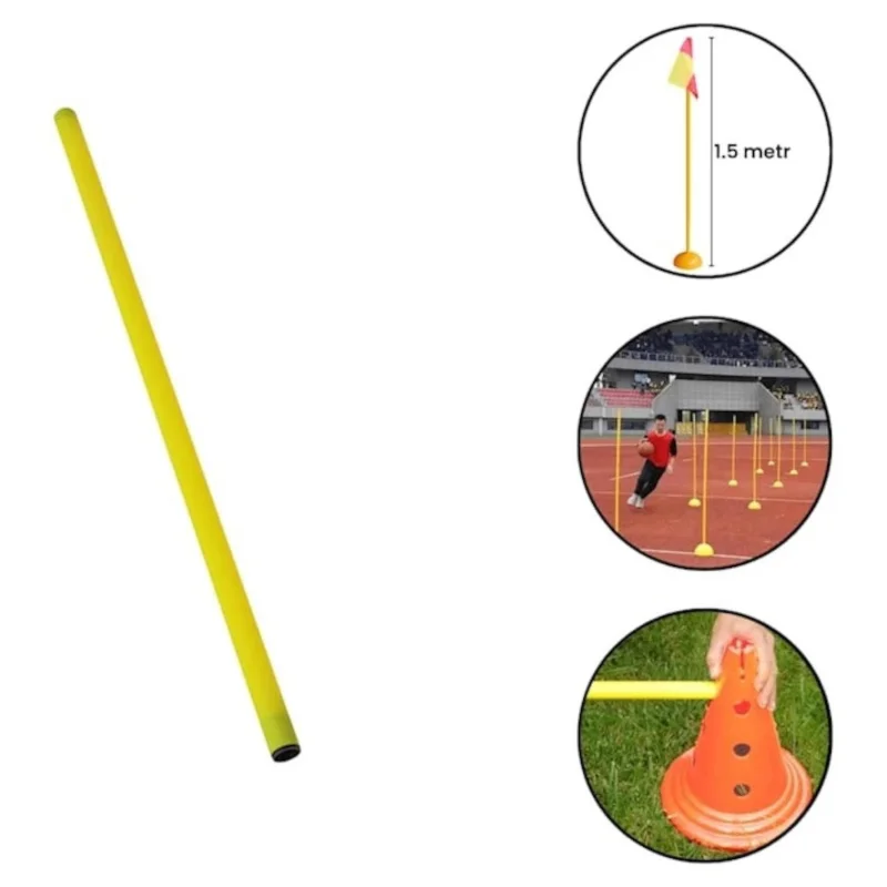 Football training stick, 1.5 m - WS1591