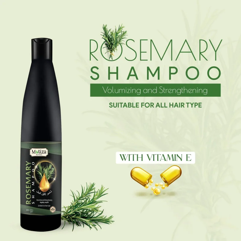 Saç şampunu Motiza Natural Rosemary, 400 ml