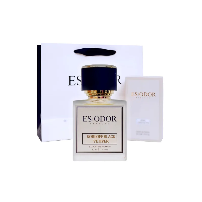 ESODOR Black Vetiver unisex perfume 30 ml