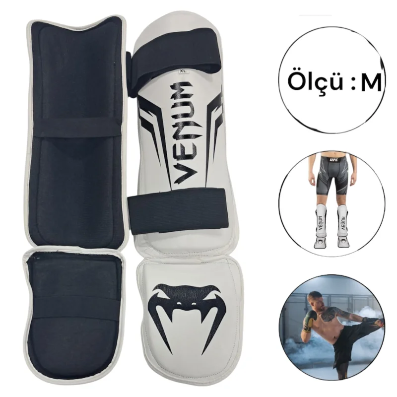Боксерские перчатки Venum WS1223, белые, размер M