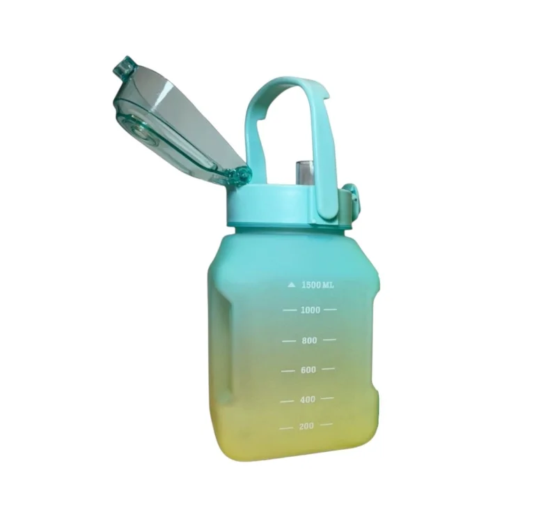 İdman su qabı, rəngbərəng WS1269, 1500 ml