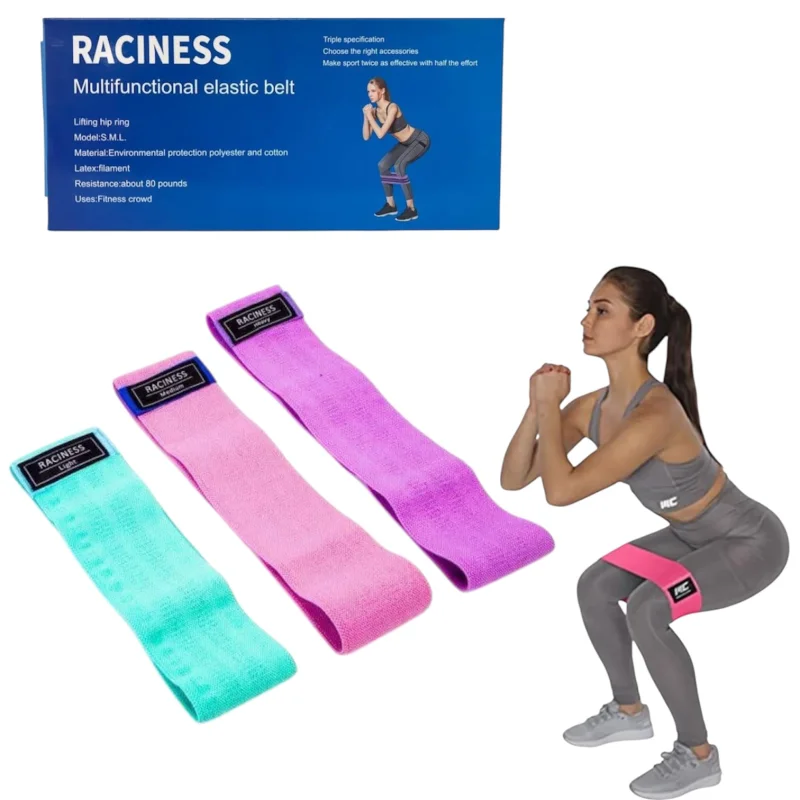 Elastic band set WS1436, fabric, 3 pieces
