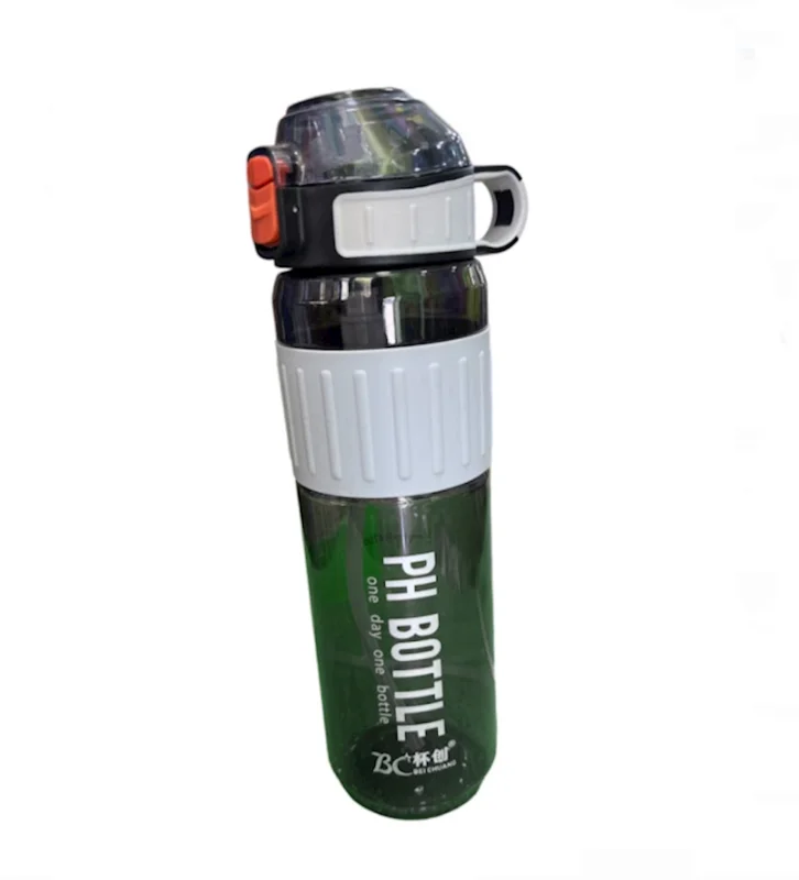 Спортивная бутылка для воды PH-Bottle 7120, 1 л, зеленая.
