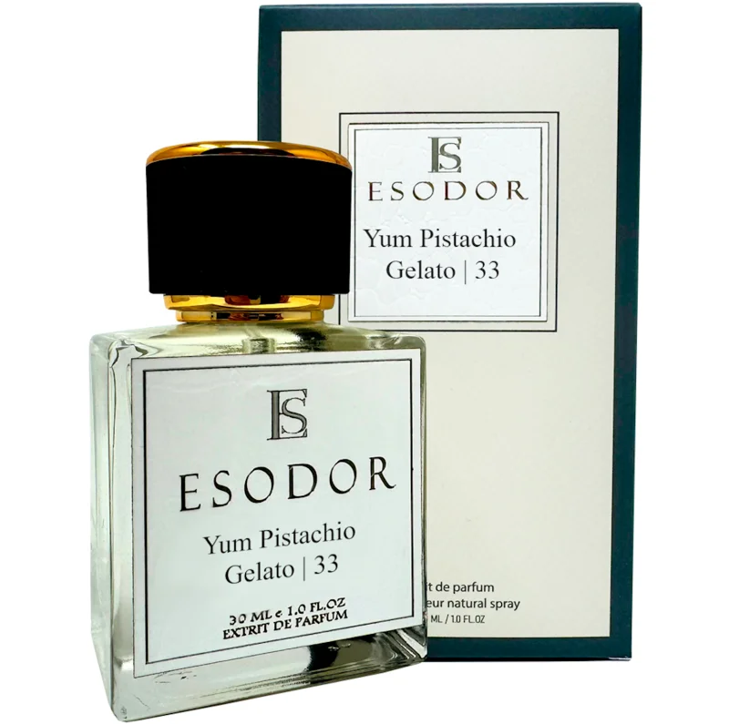 ESODOR Kayali Yum Pistachio Gelato 33 perfume for men 30 ml