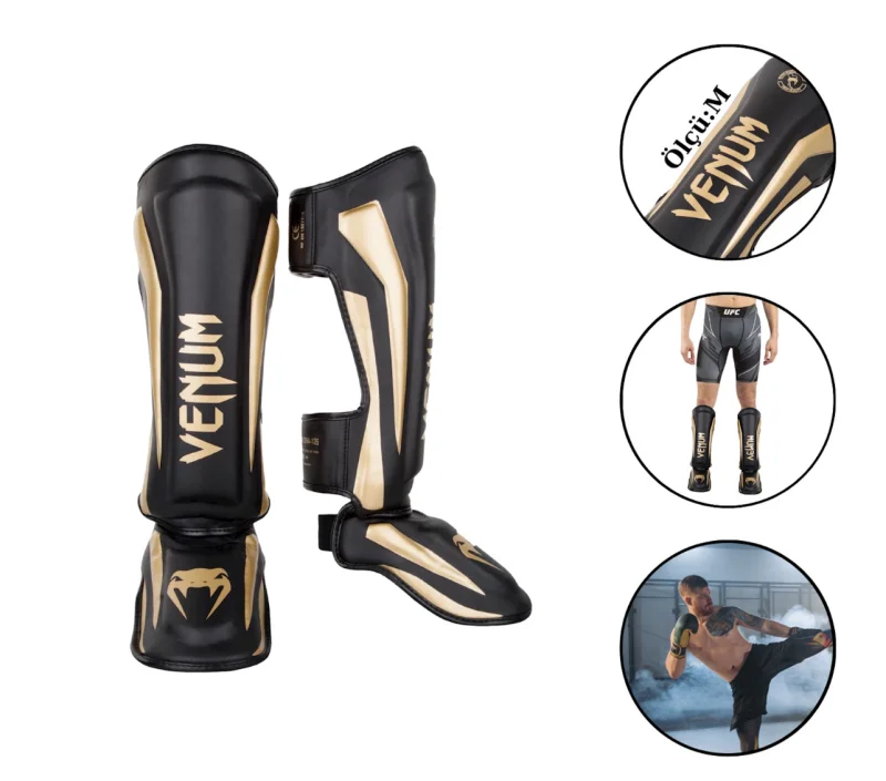 Futlar kikboks üçün Venum WS1236, qara-qızılı, ölçü M