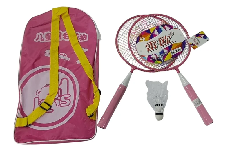 Badminton üçün raketka dəsti WS0820, çəhrayı