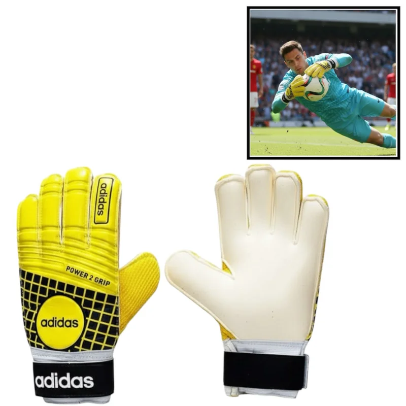 Goalkeeper gloves, yellow, size 12 - WS1980