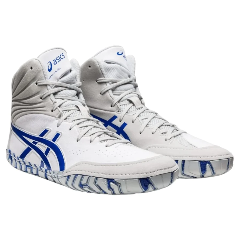 Wrestling shoes Asics Gressor WS2199, white, size 39