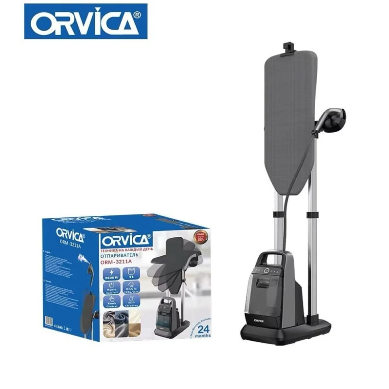 Отпариватель для одежды Orvica SPRK_3211A 3500 Вт 2,3 л, черно-серый