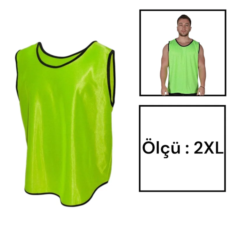 Football apron WS1697, green, size XXL