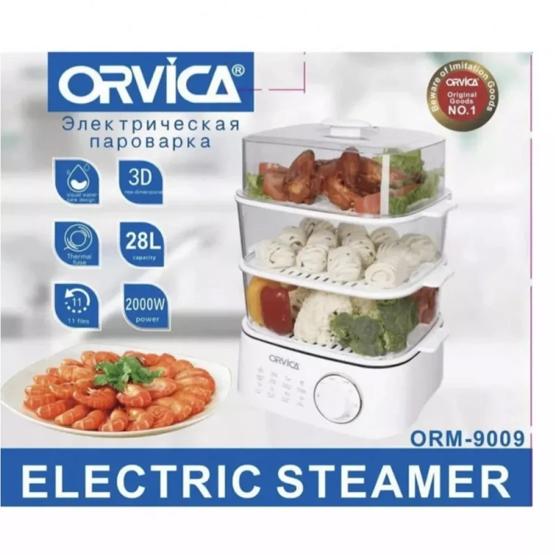 Пароварка Orvica SPRK_ORM-9009 (Orvica_Steam_cooker9009)