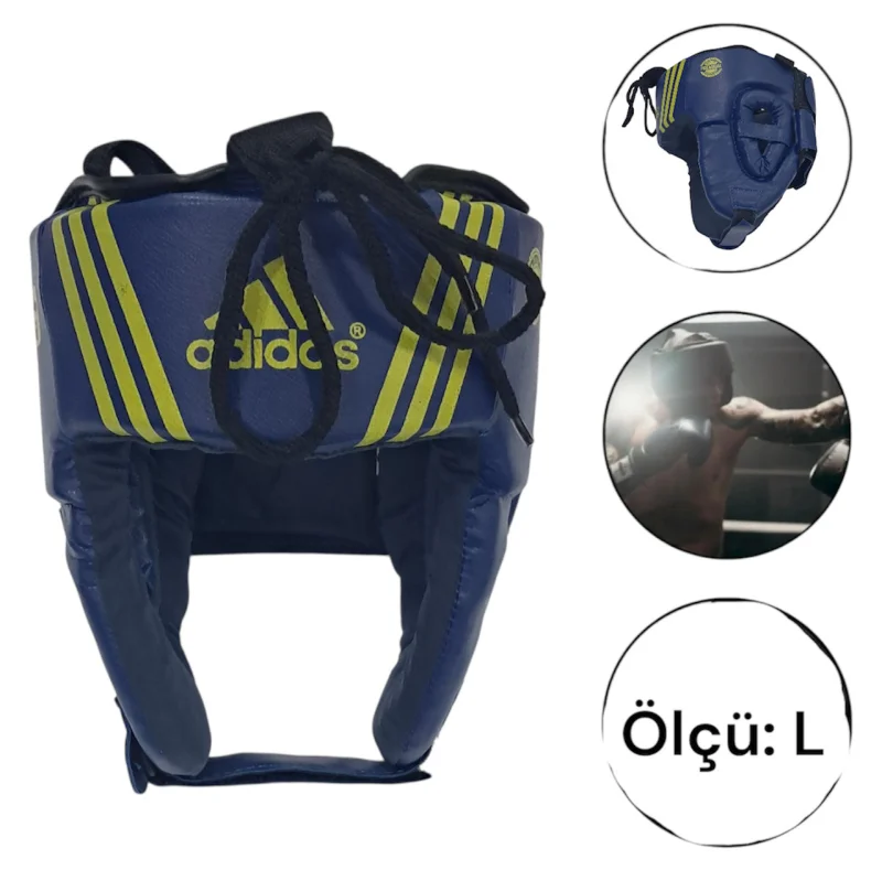 Qoruyucu dəbilqə WS1162, süni dəri, göy, ölçü L