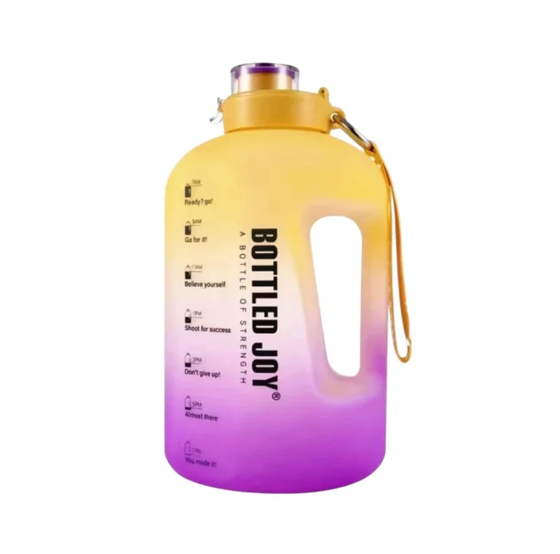 İdman su qabı WS1278, rəngbərəng, 2500 ml