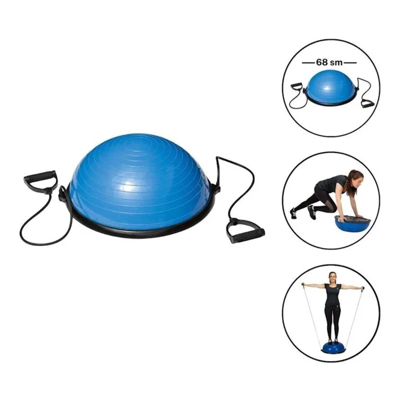 Balans topu tutacaqlı WS0631, mavi, 68 sm