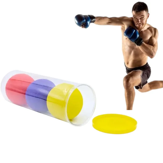 Reaction boxing ball WS1126, 6 cm, 3 pcs, product assortment