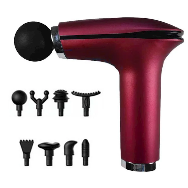 Body massager WS0136, plastic, red