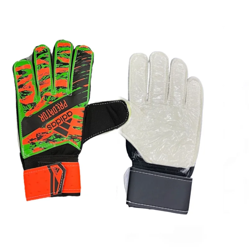 Вратарские перчатки Adidas Predator, размер 9, желтые.