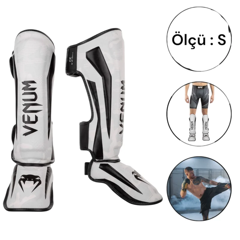 Boxing gloves Venum WS1213, white, size S