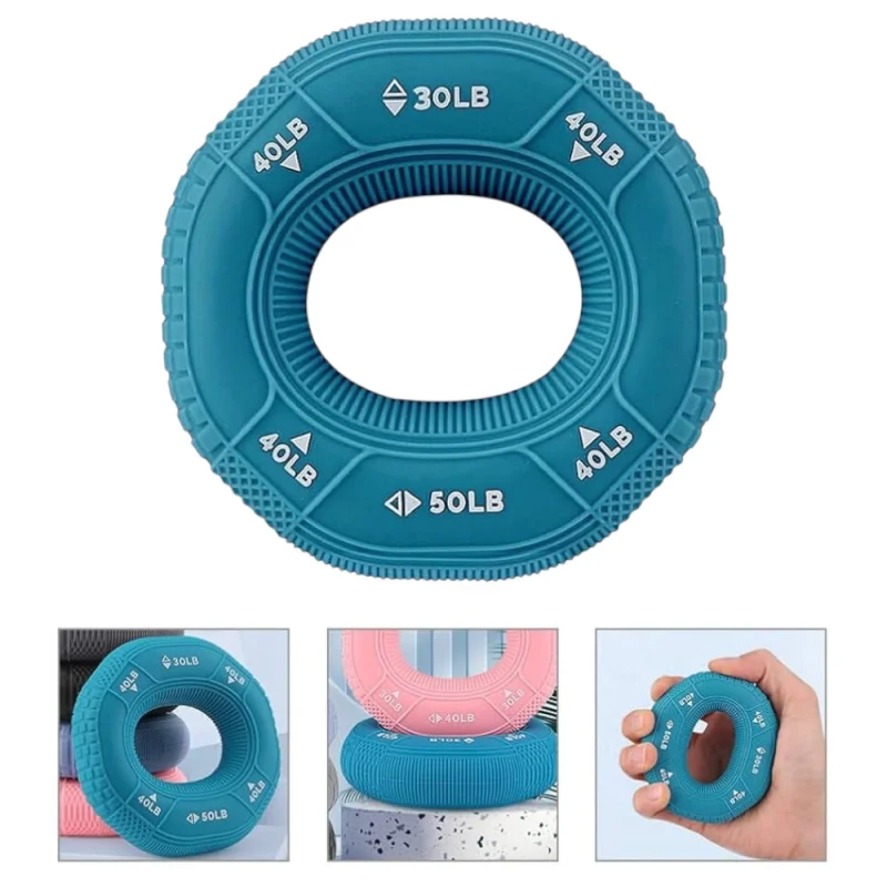 Əl espanderi, 3 çəkili, 30-40-50 lb, mavi - WS1353